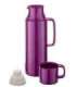 ROTPUNKT Glass thermos, capacity 0.750 l, shiny grape (bishop's purple)
