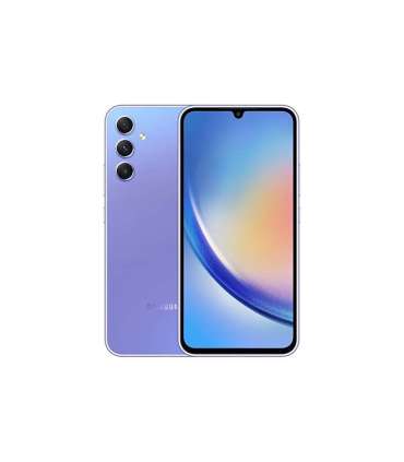 Samsung Galaxy A34 5G 16.8 cm (6.6") Dual SIM USB Type-C 6 GB 128 GB 5000 mAh Violet