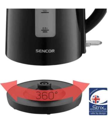 Water kettle Sencor, black