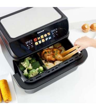 Fat-free deep fryer with long basket and grill Taurus 973004000