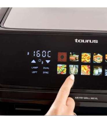 Fat-free deep fryer with long basket and grill Taurus 973004000