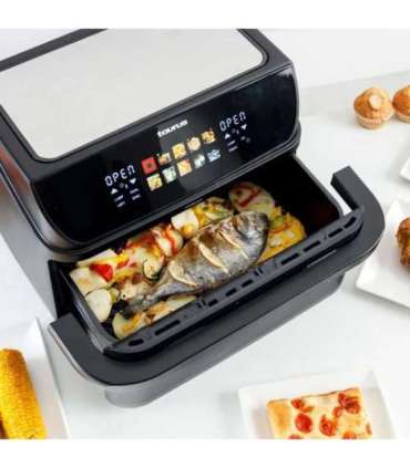 Fat-free deep fryer with long basket and grill Taurus 973004000