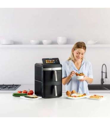 Taurus Air Duo Slim oil-free fryer with two baskets