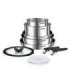 TEFAL Ingenio Emotion 10-piece cookware set L897SA74