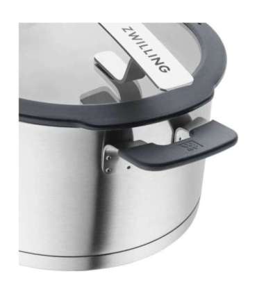 ZWILLING SIMPLIFY 66870-004-0 Pots set Stainless steel 4 pcs. Silver Black