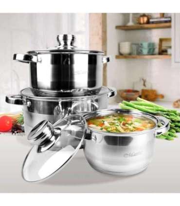 Maestro MR-2220-6L A set of pots of 6 elements