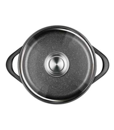 Smile MGK-17 soup pot Black Aluminium