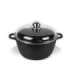 Maestro MR-4620C Pot with lid 20 cm 2,1 l Black