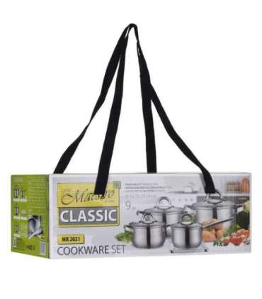 Maestro MR-2021 A set of pots of 9 elements