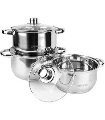 MAESTRO MR-2020-6M Cookware set 6 pieces