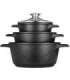 Smile MGK-18 soup pot Black Aluminium