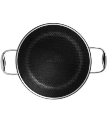 Kohersen Black Cube 24 cm pot with lid