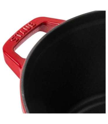 Staub La Cocotte Round Cast iron Casserole baking dish -- SET OF 3 PIECES