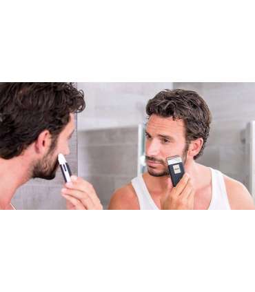 Wahl 3615-1016 men's shaver Foil shaver Trimmer Black, Silver