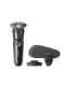 Men's electric shaver, brown + case, Philips 5000 series S5886/38
