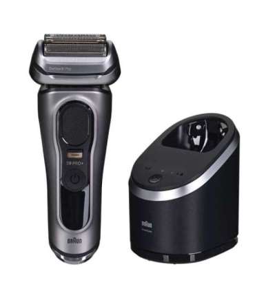 Braun Series 9 Pro+ 9565cc Wet & Dry Foil shaver Trimmer Metallic
