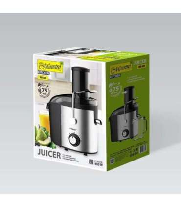 Feel Maestro MR-805 Juicer 900 W Black, Silver