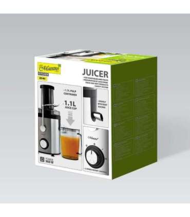 Feel Maestro MR-805 Juicer 900 W Black, Silver