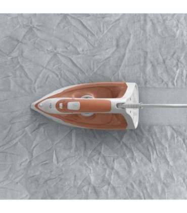 Tefal Virtuo 30 FV2C40E0 iron Dry & Steam iron Ceramic soleplate 2000 W Peach, White