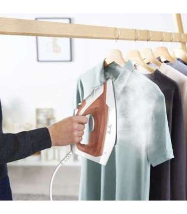 Tefal Virtuo 30 FV2C40E0 iron Dry & Steam iron Ceramic soleplate 2000 W Peach, White