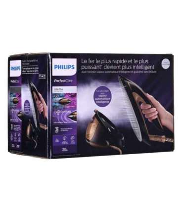 Philips GC9682/80 steam ironing station 2700 W 1.8 L T-ionicGlide soleplate Black, Brown