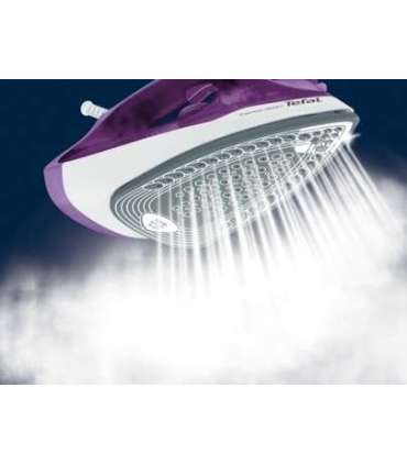 Tefal FV2836 Dry & Steam iron Ceramic soleplate 2400 W Purple, White
