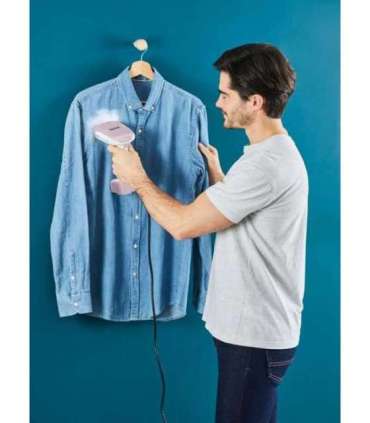 Tefal DT3050 Manual Clothes Steamer 0.12 l 1300 W Pink, White