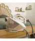 Tefal Pro Express Eco GV9E22E0 steam ironing station 2200 W 1.8 L Durilium AirGlide Autoclean soleplate Beige, White