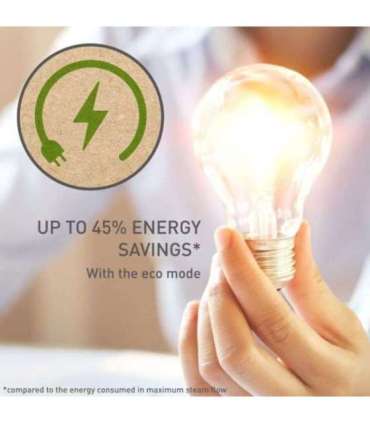 Tefal Pro Express Eco GV9E22E0 steam ironing station 2200 W 1.8 L Durilium AirGlide Autoclean soleplate Beige, White