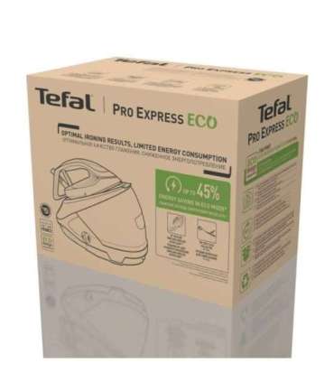 Tefal Pro Express Eco GV9E22E0 steam ironing station 2200 W 1.8 L Durilium AirGlide Autoclean soleplate Beige, White