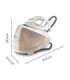 Tefal Pro Express Eco GV9E22E0 steam ironing station 2200 W 1.8 L Durilium AirGlide Autoclean soleplate Beige, White