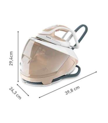 Tefal Pro Express Eco GV9E22E0 steam ironing station 2200 W 1.8 L Durilium AirGlide Autoclean soleplate Beige, White