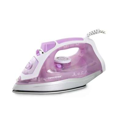 Esperanza EHI004 iron Dry & Steam iron Ceramic soleplate 2400 W Purple, White