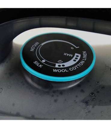 Esperanza EHI010 Steam iron Ceramic soleplate Grey, Black 2600 W