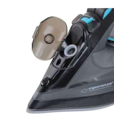 Esperanza EHI010 Steam iron Ceramic soleplate Grey, Black 2600 W