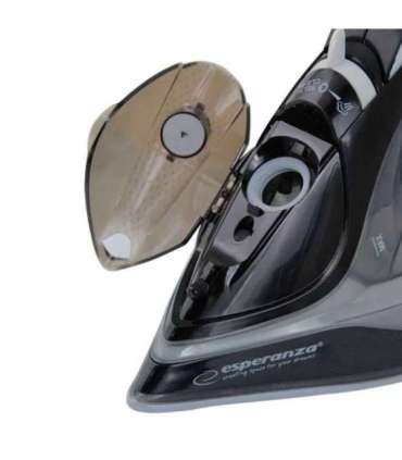 Esperanza EHI011 Steam iron Ceramic soleplate Grey, Black 2600 W