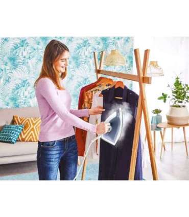 Tefal Express Optimal SV4110 2200 W 1.2 L Ceramic Express Glide Blue, White