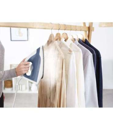 Tefal Express Optimal SV4110 2200 W 1.2 L Ceramic Express Glide Blue, White