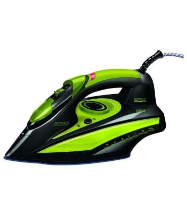 MPM MZE-04 iron Dry & Steam iron Ceramic soleplate 2400 W Black, Green