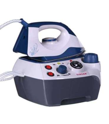 SINGER SHG6201 steam ironing station 850 W 1.2 L Stainless Steel soleplate Black, Blue, Grey