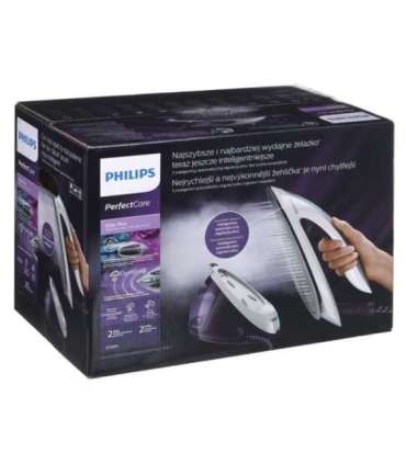 Philips GC9660/30 steam ironing station 2700 W 1.8 L T-ionicGlide soleplate Purple, White