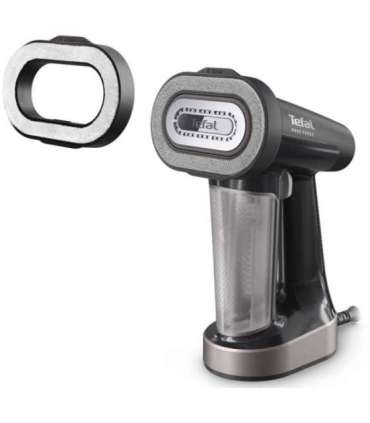 Tefal Pure Force DT8765E0 garment steamer Handheld garment steamer 0.18 L 1800 W Black, Cinnamon colour