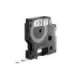 Dymo Schriftband 40913 White Black (S0720680)