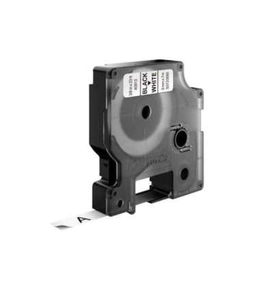 Dymo Schriftband 40913 White Black (S0720680)