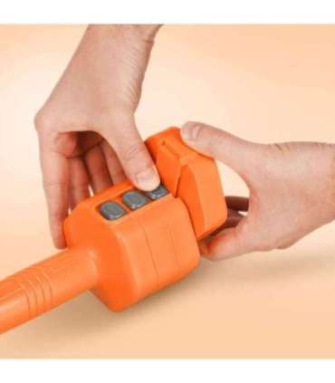 HL03 ADJUSTABLE DUMBBELLS ORANGE 2 x 2.5 KG HMS