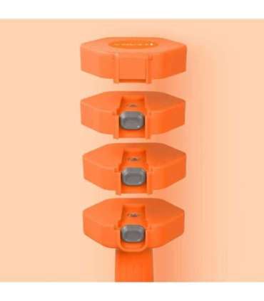 HL03 ADJUSTABLE DUMBBELLS ORANGE 2 x 2.5 KG HMS