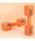 HL03 ADJUSTABLE DUMBBELLS ORANGE 2 x 2.5 KG HMS