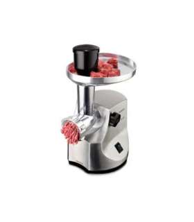 Kenwood MG510 Stainless steel Number of speeds 1 It comes with a die cast metal hopper, with meat dish and dust