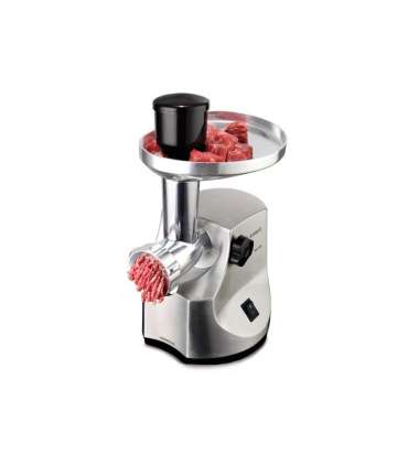 Kenwood MG510 Stainless steel Number of speeds 1 It comes with a die cast metal hopper, with meat dish and dust