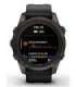 Garmin fēnix 7S Pro 3.05 cm (1.2") MIP 42 mm Digital 240 x 240 pixels Touchscreen Black Wi-Fi GPS (satellite)